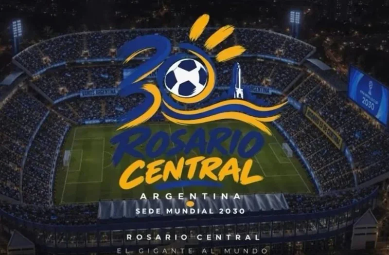 ROSARIO CENTRAL QUIERE QUE EL GIGANTE DE ARROYITO SEA SEDE DEL PARTIDO INAUGURAL DEL MUNDIAL 2030