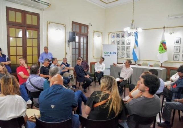 LA CÁMARA DE COMERCIO RESPALDÓ EL PLAN DEL INTENDENTE HISSA PARA ORDENAR EL CENTRO COMERCIAL