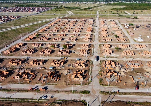 Avanza la nueva barriada en la zona sur de la ciudad de San Luis
