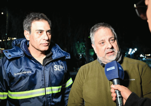 EL VICEGOBERNADOR ENDEIZA Y EL INTENDENTE HISSA HICIERON UN RECORRIDO POR SECTORES ALCANZADOS POR EL FUERTE TEMPORAL