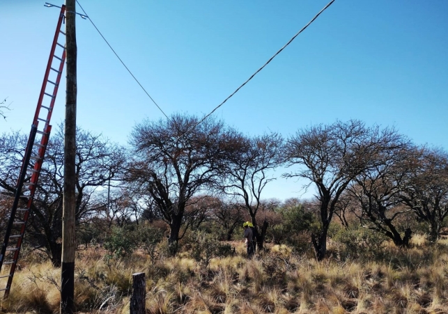 El Gobierno suma 56 kilómetros de red de fibra óptica entre San Luis y Fraga