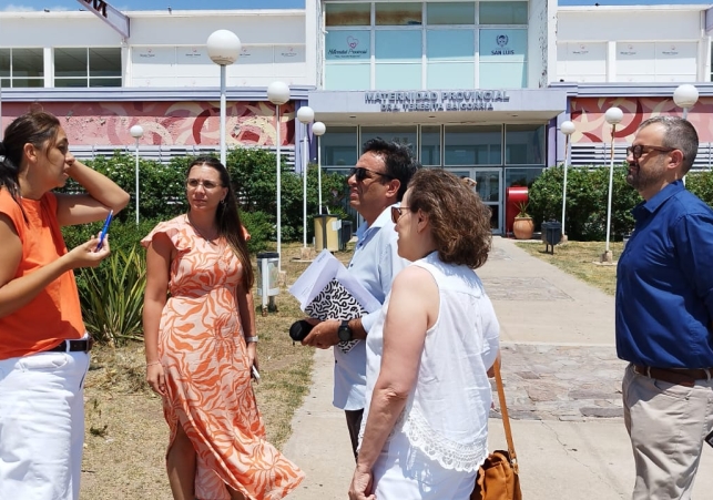 La Ministra de Salud supervisó el funcionamiento de la Maternidad Provincial ´Teresita Baigorria’
