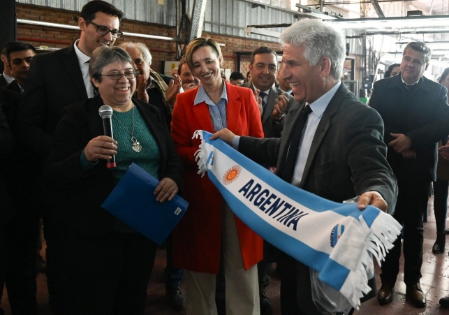 Poggi cumplió su palabra y garantizó el trabajo 