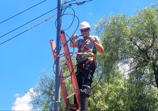 Restablecen 100 antenas de wifi y continúan las tareas para normalizar el servicio de internet