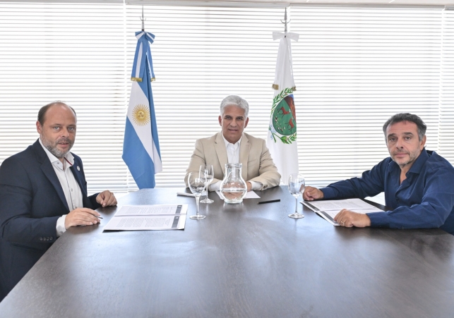 ‘Construyendo con Tu Pueblo’ Concarán es el segundo municipio en este 2025 en renovar el acuerdo