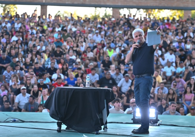 “Ustedes son referentes y generan un contagio positivo en la sociedad”